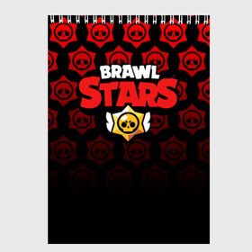 Скетчбук с принтом BRAWL STARS в Петрозаводске, 100% бумага
 | 48 листов, плотность листов — 100 г/м2, плотность картонной обложки — 250 г/м2. Листы скреплены сверху удобной пружинной спиралью | 8 bit | 8 бит | bibi | brawl stars | crow | el brown | leon | leon shark | max | mr.p | sally leon | shark | stars | virus | werewolf | акула | биби | вирус | ворон | леон | оборотень | пингвин