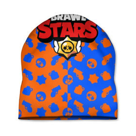 Шапка 3D с принтом BRAWL STARS в Петрозаводске, 100% полиэстер | универсальный размер, печать по всей поверхности изделия | android | brawl stars | games | mobile game | stars | игры | мобильные игры