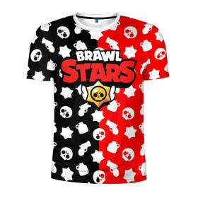 Мужская футболка 3D спортивная с принтом BRAWL STARS в Петрозаводске, 100% полиэстер с улучшенными характеристиками | приталенный силуэт, круглая горловина, широкие плечи, сужается к линии бедра | android | brawl stars | games | mobile game | stars | игры | мобильные игры