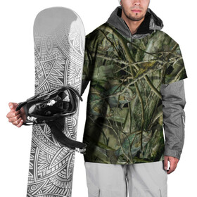 Накидка на куртку 3D с принтом Лесной камуфляж в Петрозаводске, 100% полиэстер |  | камуфляж | лесной камуфляж