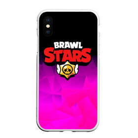 Чехол для iPhone XS Max матовый с принтом BRAWL STARS CRYSTALES в Петрозаводске, Силикон | Область печати: задняя сторона чехла, без боковых панелей | android | brawl stars | games | mobile game | stars | игры | мобильные игры