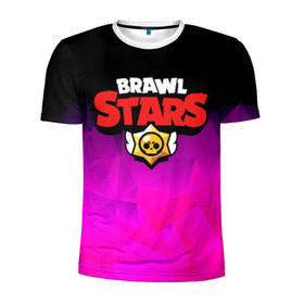 Мужская футболка 3D спортивная с принтом BRAWL STARS CRYSTALES в Петрозаводске, 100% полиэстер с улучшенными характеристиками | приталенный силуэт, круглая горловина, широкие плечи, сужается к линии бедра | android | brawl stars | games | mobile game | stars | игры | мобильные игры