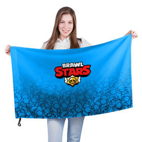 Флаг 3D с принтом BRAWL STARS в Петрозаводске, 100% полиэстер | плотность ткани — 95 г/м2, размер — 67 х 109 см. Принт наносится с одной стороны | android | brawl stars | games | mobile game | stars | игры | мобильные игры