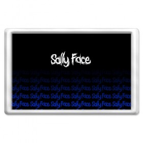 Магнит 45*70 с принтом Sally Face (24) в Петрозаводске, Пластик | Размер: 78*52 мм; Размер печати: 70*45 | face | fisher | larry johnson | mask | sally | sally face | sally fisher | демоны | духи | маска | призраки | салли | салли фейс | салли фишер | фейс