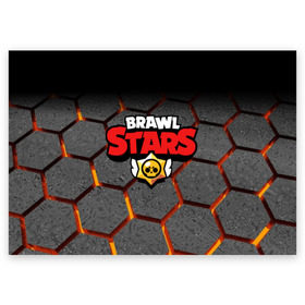 Поздравительная открытка с принтом Brawl Stars Hex в Петрозаводске, 100% бумага | плотность бумаги 280 г/м2, матовая, на обратной стороне линовка и место для марки
 | Тематика изображения на принте: brawl | brawl st | brawl stars | colt | hexagon | logo | map | mobo | pattern | poco | shelly | stars | бравл | игра | игры | карта | кольт | лого | мобильные игры | патерн | паттерн | поко | соты | старс | шелли