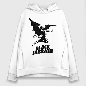 Женское худи Oversize хлопок с принтом Black Sabbath в Петрозаводске, френч-терри — 70% хлопок, 30% полиэстер. Мягкий теплый начес внутри —100% хлопок | боковые карманы, эластичные манжеты и нижняя кромка, капюшон на магнитной кнопке | black sabbath | hard rock | heavy metal | блэк сабат | группы | метал | музыка | оззи осборн | рок | хард рок | хэви метал