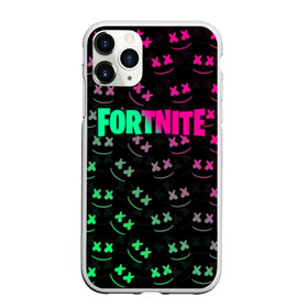 Чехол для iPhone 11 Pro Max матовый с принтом FORTNITE x MARSHMELLO в Петрозаводске, Силикон |  | 2019 | armor | armour | cybersport | dj | esport | fortnite | game | glitch | logo | marshmello | season 9 | usa | америка | броня | глитч | игра | киберспорт | клубная музыка | маршмелло | 