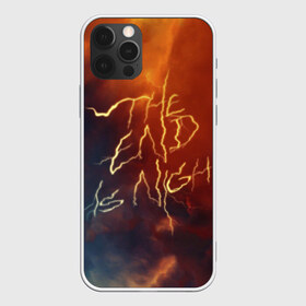 Чехол для iPhone 12 Pro Max с принтом The end is night в Петрозаводске, Силикон |  | evil | good | good omens | азирафель | ангел | благие намерения | гуд оменс | демон | добро | зло | кроули