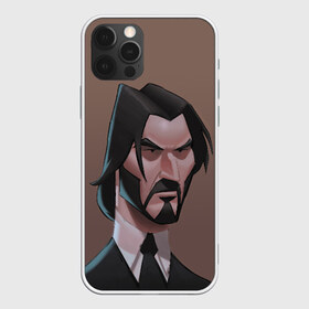 Чехол для iPhone 12 Pro Max с принтом Фортнайт Уик в Петрозаводске, Силикон |  | john wick 3 | keanu reeves | parabellum | джон вик | джон уик 3 | киану ривз | фортнайт