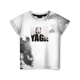 Детская футболка 3D с принтом Baba Yaga в Петрозаводске, 100% гипоаллергенный полиэфир | прямой крой, круглый вырез горловины, длина до линии бедер, чуть спущенное плечо, ткань немного тянется | 2 | 3 | baba yaga | dog | john wick | keanu | puppy | reeves | баба яга | бабаяга | джон вик | джон уик | джонвик | джонуик | киану ривз | кино | собака | фильм