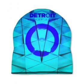 Шапка 3D с принтом Detroit: Вecome Human в Петрозаводске, 100% полиэстер | универсальный размер, печать по всей поверхности изделия | 3d | cтать человеком | detroit city | detroit: вecome human | игра | интерактивная | квест | кинематограф | приключения | франция
