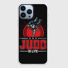 Чехол для iPhone 13 Pro Max с принтом Judo is life в Петрозаводске,  |  | glory | guruma | judo | kata otoshi | m 1 | ufc | бой | борьба | дзюдзюцу | дзюдо | кимоно | мотивация | мягкий | приемы | путь | сила | скорость | спорт | стиль | татами | япония