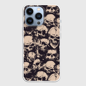 Чехол для iPhone 13 Pro с принтом Черепа в Петрозаводске,  |  | anger | black | cool | cry | gray | grunge | horrible | horror | illustration | look | scary | skull | style | взгляд | гранж | злость | иллюстрация | крик | крутой | серый | стиль | страшный | ужас | ужасный | черепа | черный