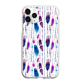 Чехол для iPhone 11 Pro Max матовый с принтом Перья в Петрозаводске, Силикон |  | beads | bird | blue | boho | bright | circles | cornflower | decorations | ethnic | feathers | flower | flying | hippie | pink | points | purple | бохо | бусы | василек | круги | лиловый | перья | полет | птица | розовый | синий | точки | украше