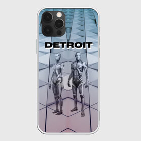 Чехол для iPhone 12 Pro Max с принтом Detroit Вecome Human в Петрозаводске, Силикон |  | 3d | cтать человеком | detroit city | detroit: вecome human | игра | интерактивная | квест | кинематограф | приключения | франция