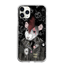 Чехол для iPhone 11 Pro матовый с принтом Крыса в косухе в Петрозаводске, Силикон |  | anarchy | clothes | cool | earring | hairstyle | hamster | icon | jacket | mohawk | mouse | music | muzzle | piercing | punk | rat | riveting | rock | skull | spikes | анархия | значок | ирокез | к | клепки | круто | крыса | куртка | музыка | мышь