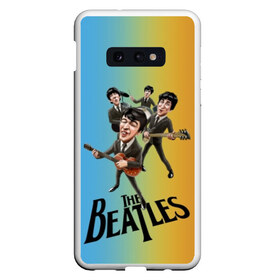 Чехол для Samsung S10E с принтом The Beatles в Петрозаводске, Силикон | Область печати: задняя сторона чехла, без боковых панелей | george harrison | john lennon | paul mccartney | psychedelic rock | ringo starr | the beatles | англия | ансамбль | джон леннон | джордж харрисон | пол маккартни | психоделический рок | ринго старр