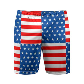 Мужские шорты спортивные с принтом США в Петрозаводске,  |  | Тематика изображения на принте: flag | stars | usa | usa flag | америка | американский флаг | звезды | надписи | полосы | сша | флаг | флаг сша