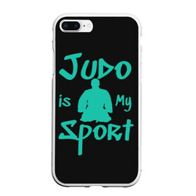 Чехол для iPhone 7Plus/8 Plus матовый с принтом Judo в Петрозаводске, Силикон | Область печати: задняя сторона чехла, без боковых панелей | glory | guruma | judo | kata otoshi | m 1 | ufc | бой | борьба | дзюдзюцу | дзюдо | кимоно | мотивация | мягкий | приемы | путь | сила | скорость | спорт | стиль | татами | япония