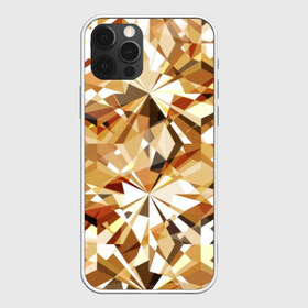 Чехол для iPhone 12 Pro Max с принтом Желтые бриллианты в Петрозаводске, Силикон |  | cut | diamond | gem | glitter | gold | jewel | kaleidoscope | luxury | shine | sparkle | white | yellow | алмаз | белый | блеск | бриллиант | диамант | драгоценность | драгоценный камень | желтый | золотой | калейдоскоп | люкс | огранка