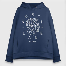 Женское худи Oversize хлопок с принтом Northlane в Петрозаводске, френч-терри — 70% хлопок, 30% полиэстер. Мягкий теплый начес внутри —100% хлопок | боковые карманы, эластичные манжеты и нижняя кромка, капюшон на магнитной кнопке | discoveries | mesmer | node | northlane | singularity | группы | метал | музыка | рок