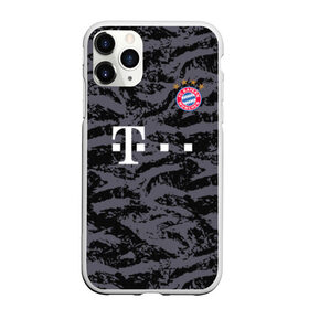 Чехол для iPhone 11 Pro матовый с принтом Bayern away gk 18-19 в Петрозаводске, Силикон |  | Тематика изображения на принте: bayern | champions league | germany | munchen | бавария | германия | левандовски | лига чемпинов | мюнхен | нойер | рибери | роббен