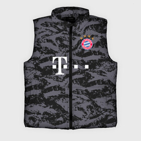 Мужской жилет утепленный 3D с принтом Bayern away gk 18 19 в Петрозаводске,  |  | bayern | champions league | germany | munchen | бавария | германия | левандовски | лига чемпинов | мюнхен | нойер | рибери | роббен