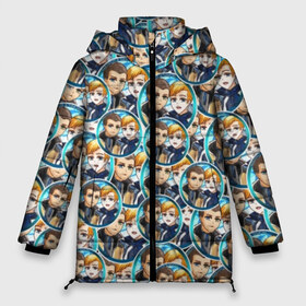 Женская зимняя куртка 3D с принтом MARKUS and SIMON в Петрозаводске, верх — 100% полиэстер; подкладка — 100% полиэстер; утеплитель — 100% полиэстер | длина ниже бедра, силуэт Оверсайз. Есть воротник-стойка, отстегивающийся капюшон и ветрозащитная планка. 

Боковые карманы с листочкой на кнопках и внутренний карман на молнии | 2038 | become | connor | dbh | dbhpk19 | gavin reed | human | quantic | reed | reed900 | rk800 | rk900 | андроид | девиант | детройт | кара | квест | коннор | маркус