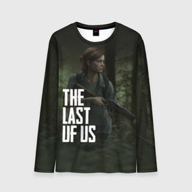 Мужской лонгслив 3D с принтом THE LAST OF US в Петрозаводске, 100% полиэстер | длинные рукава, круглый вырез горловины, полуприлегающий силуэт | gamer | player | stels | the last of us | the last of us part 2 | бегун | джоэл | каннибалы | охотники | сталкер | топляк | цикады | щелкун | элли