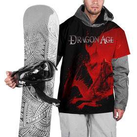 Накидка на куртку 3D с принтом Dragon Age в Петрозаводске, 100% полиэстер |  | Тематика изображения на принте: dragon age | gamer | grey wardens | inquisition | игры | инквизиция | компьютерные игры | серые стражи