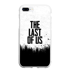 Чехол для iPhone 7Plus/8 Plus матовый с принтом THE LAST OF US в Петрозаводске, Силикон | Область печати: задняя сторона чехла, без боковых панелей | gamer | player | stels | the last of us | the last of us part 2 | бегун | джоэл | каннибалы | охотники | сталкер | топляк | цикады | щелкун | элли