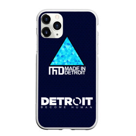 Чехол для iPhone 11 Pro Max матовый с принтом DETROIT BECOME HUMAN в Петрозаводске, Силикон |  | Тематика изображения на принте: action | ai | android | connor | dbhpk19 | detroit become human | rk 800 | rk 900 | андроиды | детектив | игра | интерактивное кино | кара | коннор | логотип | маркус | роботы | фирменный стиль | экшн