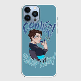 Чехол для iPhone 13 Pro Max с принтом CONNER STOP в Петрозаводске,  |  | 2038 | become | connor | dbh | dbhpk19 | gavin reed | human | quantic | reed | reed900 | rk800 | rk900 | андроид | девиант | детройт | кара | квест | коннор | маркус