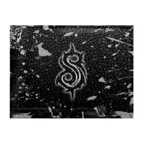 Обложка для студенческого билета с принтом Slipknot. в Петрозаводске, натуральная кожа | Размер: 11*8 см; Печать на всей внешней стороне | 3d | slipknot | абстракция | брызги красок | гранж | лого | логотип | металл | музыка | ню метал группа | рок | слипкнот | текстура | эмблема