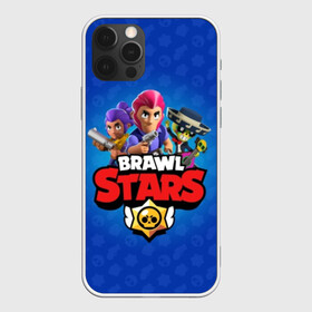 Чехол для iPhone 12 Pro с принтом BRAWL STARS в Петрозаводске, силикон | область печати: задняя сторона чехла, без боковых панелей | brawl | bull | colt | crow | el primo | game | games | leon | moba | online | penny | poco | shelly | spike | star | stars | wanted | брав | бравл | браво | звезда | звезды | игра | игры | лого | моба | онлайн | старс