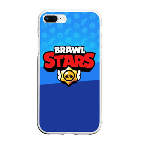 Чехол для iPhone 7Plus/8 Plus матовый с принтом BRAWL STARS в Петрозаводске, Силикон | Область печати: задняя сторона чехла, без боковых панелей | brawl | bull | colt | crow | el primo | game | games | leon | moba | online | penny | poco | shelly | spike | star | stars | wanted | брав | бравл | браво | звезда | звезды | игра | игры | лого | моба | онлайн | старс