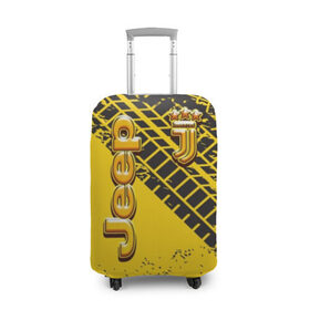 Чехол для чемодана 3D с принтом Juventus Lifestyle в Петрозаводске, 86% полиэфир, 14% спандекс | двустороннее нанесение принта, прорези для ручек и колес | 