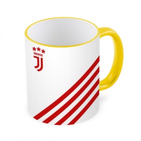 Кружка с принтом Juventus Lifestyle в Петрозаводске, керамика | ёмкость 330 мл | Тематика изображения на принте: 