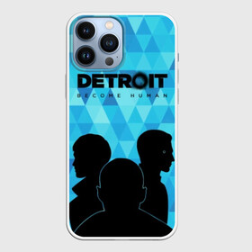 Чехол для iPhone 13 Pro Max с принтом Detroit: Become Human. в Петрозаводске,  |  | become human | connor | dbh | dbhpk19 | detroit | detroit city | абстракция | анимация | геометрия | детройт | игра | коннор | надпись | силуэт | стать человеком | текстура | треугольник | треугольники