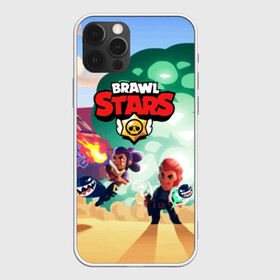 Чехол для iPhone 12 Pro с принтом BRAWL STARS в Петрозаводске, силикон | область печати: задняя сторона чехла, без боковых панелей | brawl | bull | colt | crow | el primo | game | games | leon | moba | online | penny | poco | shelly | spike | star | stars | wanted | брав | бравл | браво | звезда | звезды | игра | игры | лого | моба | онлайн | старс