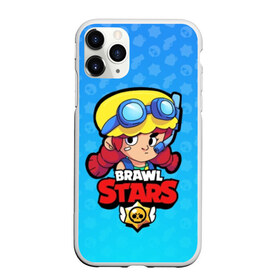 Чехол для iPhone 11 Pro матовый с принтом Jessie - BRAWL STARS в Петрозаводске, Силикон |  | brawl | bull | colt | crow | el primo | game | games | jessie | leon | moba | online | penny | poco | shelly | spike | star | stars | wanted | брав | бравл | браво | звезда | звезды | игра | игры | лого | моба | онлайн | старс