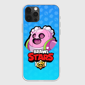 Чехол для iPhone 12 Pro с принтом Sakura Spike - BRAWL STARS в Петрозаводске, силикон | область печати: задняя сторона чехла, без боковых панелей | brawl | bull | colt | crow | el primo | game | games | leon | moba | online | penny | poco | sakura | shelly | spike | star | stars | wanted | брав | бравл | браво | звезда | звезды | игра | игры | онлайн | старс