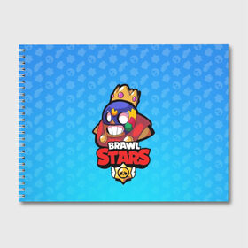 Альбом для рисования с принтом El Primo - BRAWL STARS в Петрозаводске, 100% бумага
 | матовая бумага, плотность 200 мг. | brawl | bull | colt | crow | el primo | game | games | leon | moba | online | penny | poco | shelly | spike | star | stars | wanted | брав | бравл | браво | звезда | звезды | игра | игры | лого | моба | онлайн | старс
