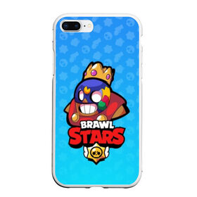 Чехол для iPhone 7Plus/8 Plus матовый с принтом El Primo - BRAWL STARS в Петрозаводске, Силикон | Область печати: задняя сторона чехла, без боковых панелей | brawl | bull | colt | crow | el primo | game | games | leon | moba | online | penny | poco | shelly | spike | star | stars | wanted | брав | бравл | браво | звезда | звезды | игра | игры | лого | моба | онлайн | старс