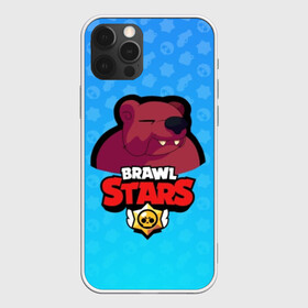 Чехол для iPhone 12 Pro с принтом Bear - BRAWL STARS в Петрозаводске, силикон | область печати: задняя сторона чехла, без боковых панелей | bear | brawl | bull | colt | crow | el primo | game | games | leon | moba | online | penny | poco | shelly | spike | star | stars | wanted | брав | бравл | браво | звезда | звезды | игра | игры | моба | онлайн | старс