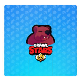 Магнитный плакат 3Х3 с принтом Bear - BRAWL STARS в Петрозаводске, Полимерный материал с магнитным слоем | 9 деталей размером 9*9 см | Тематика изображения на принте: bear | brawl | bull | colt | crow | el primo | game | games | leon | moba | online | penny | poco | shelly | spike | star | stars | wanted | брав | бравл | браво | звезда | звезды | игра | игры | моба | онлайн | старс