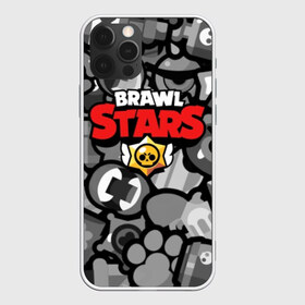 Чехол для iPhone 12 Pro Max с принтом BRAWL STARS в Петрозаводске, Силикон |  | Тематика изображения на принте: brawl | bull | colt | crow | el primo | game | games | leon | moba | online | penny | poco | shelly | spike | star | stars | wanted | брав | бравл | браво | звезда | звезды | игра | игры | лого | моба | онлайн | старс