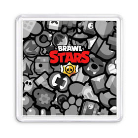 Магнит 55*55 с принтом BRAWL STARS в Петрозаводске, Пластик | Размер: 65*65 мм; Размер печати: 55*55 мм | Тематика изображения на принте: brawl | bull | colt | crow | el primo | game | games | leon | moba | online | penny | poco | shelly | spike | star | stars | wanted | брав | бравл | браво | звезда | звезды | игра | игры | лого | моба | онлайн | старс