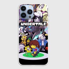 Чехол для iPhone 13 Pro Max с принтом UNDERTALE в Петрозаводске,  |  | Тематика изображения на принте: annoying | asriel | chara | dog | frisk | game | games | papyrus | sans | tale | under | undertale | азриэль | андертейл | игра | игры | надоедливая | надоедливые | папирус | санс | собака | собаки | фриск | чара