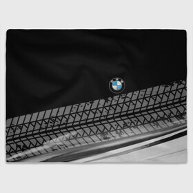 Плед 3D с принтом BMW в Петрозаводске, 100% полиэстер | закругленные углы, все края обработаны. Ткань не мнется и не растягивается | bmw | авто | автомобиль | бмв | лого | логотип | машина | надпись | текстура